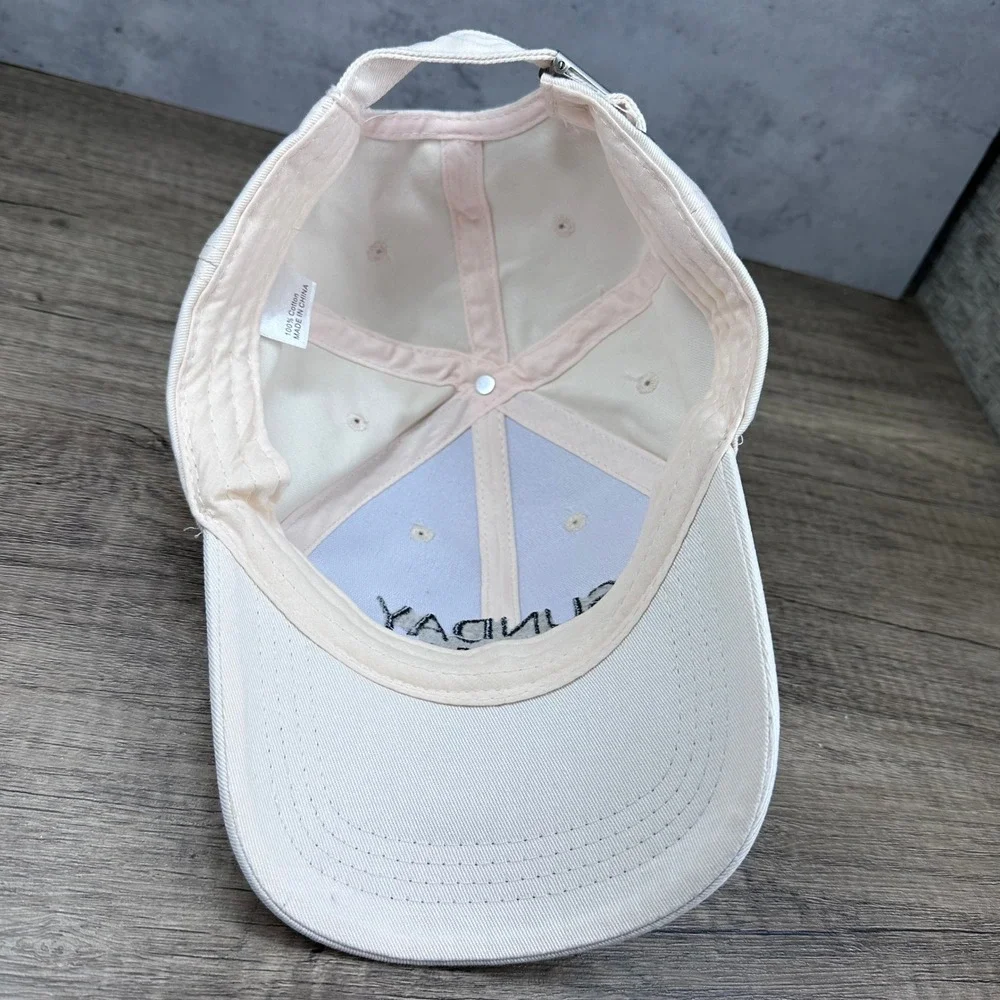 Sunday Riley~Pale Pink Adjustable Adult Hat‎